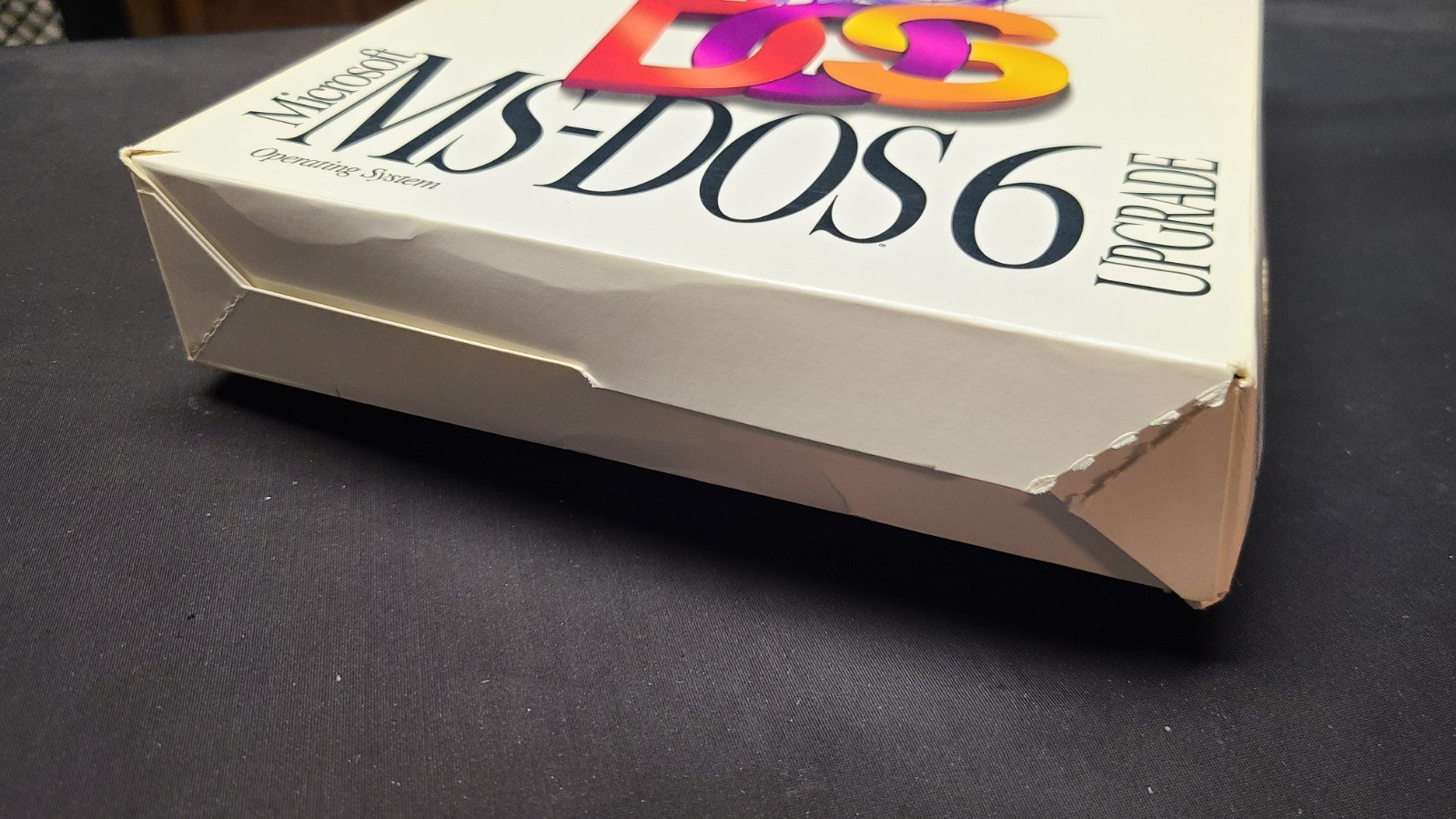 Microsoft MS-DOS 6 Upgrade Vintage Big Box PC Computer Software
