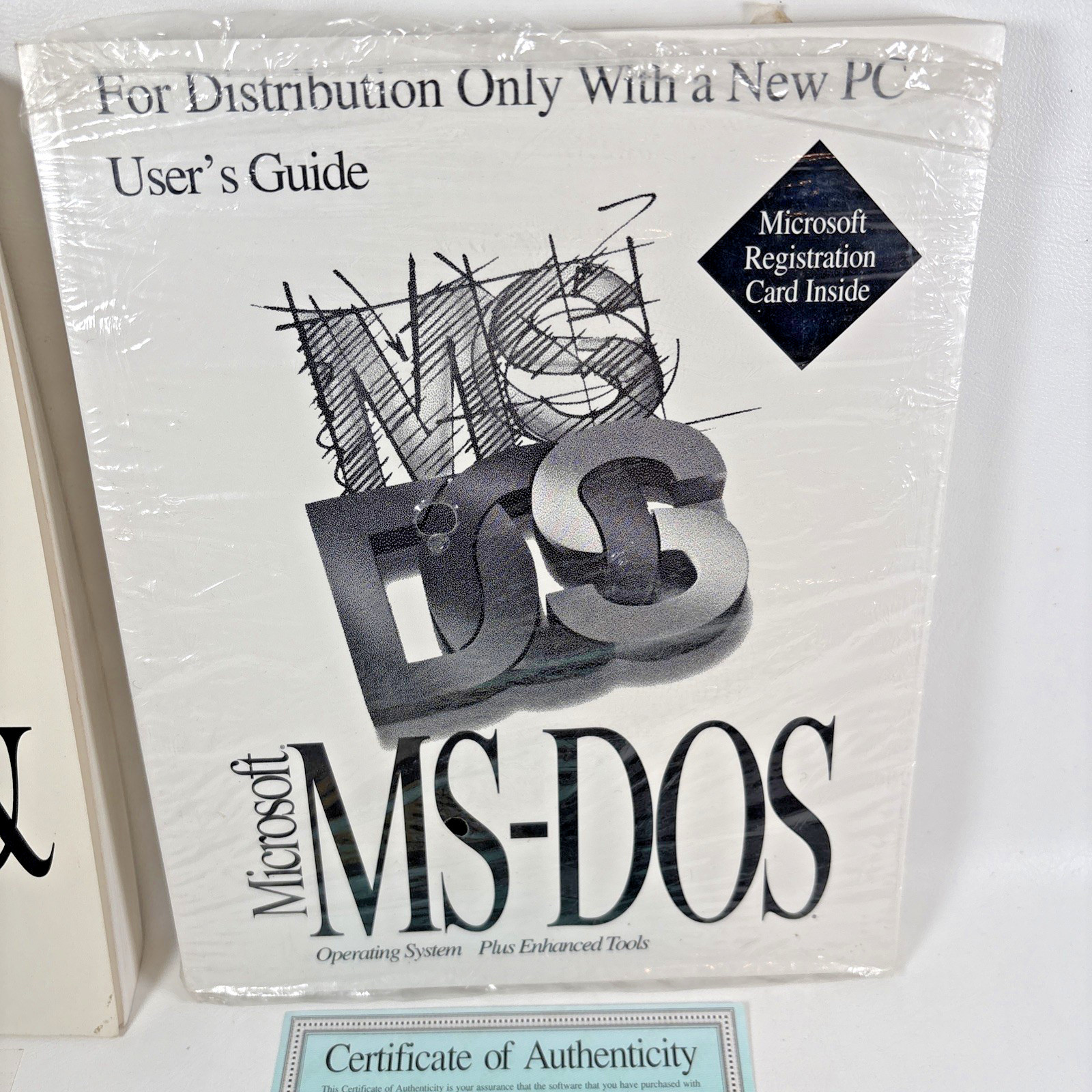 Windows 3.1 & MS-DOS 6.22 User Guides w/DISKS & Certificates of Authenticity