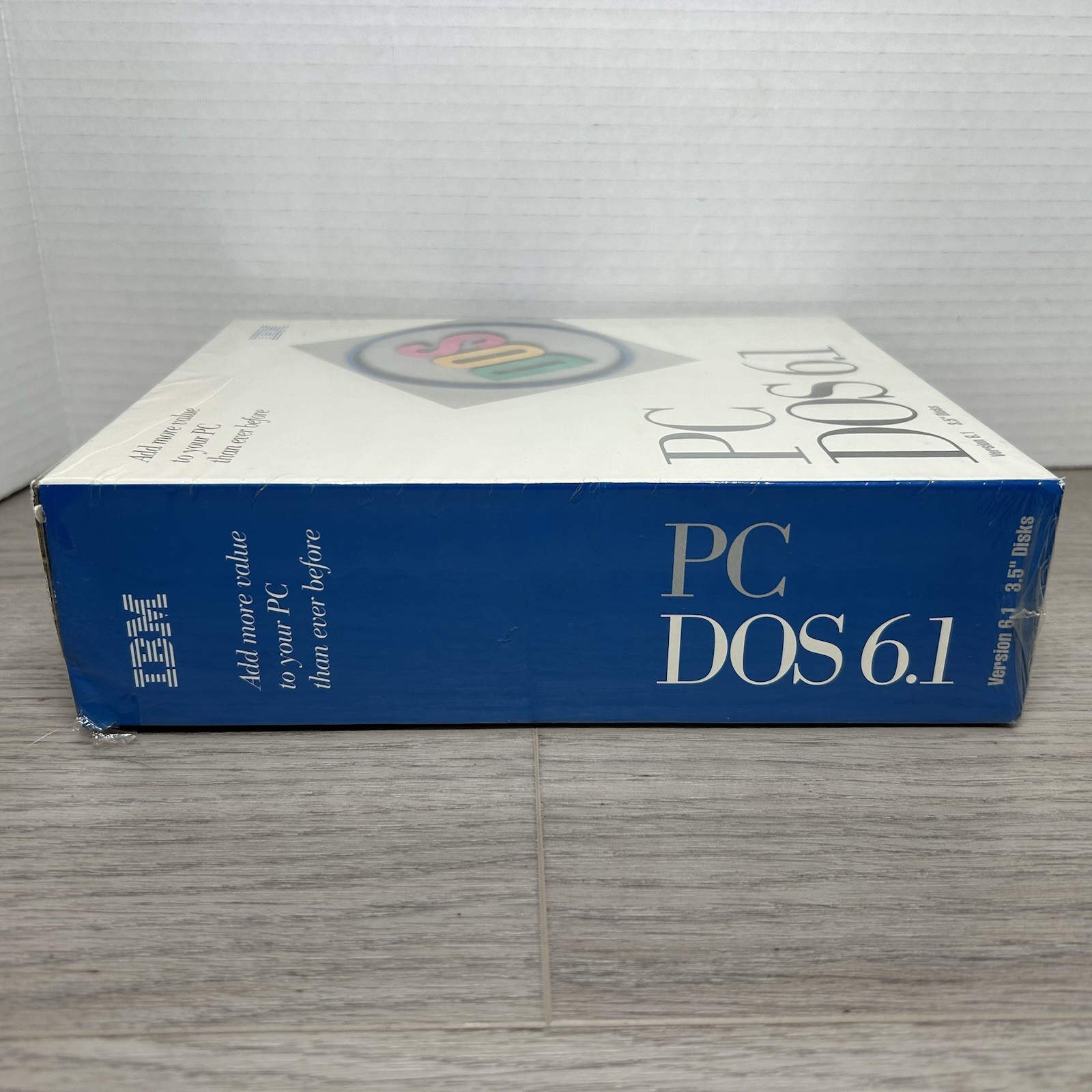 IBM PC DOS Version 6.1 3.5″ Disks 1993 Base Edition 71G4177 Big Box | New Sealed