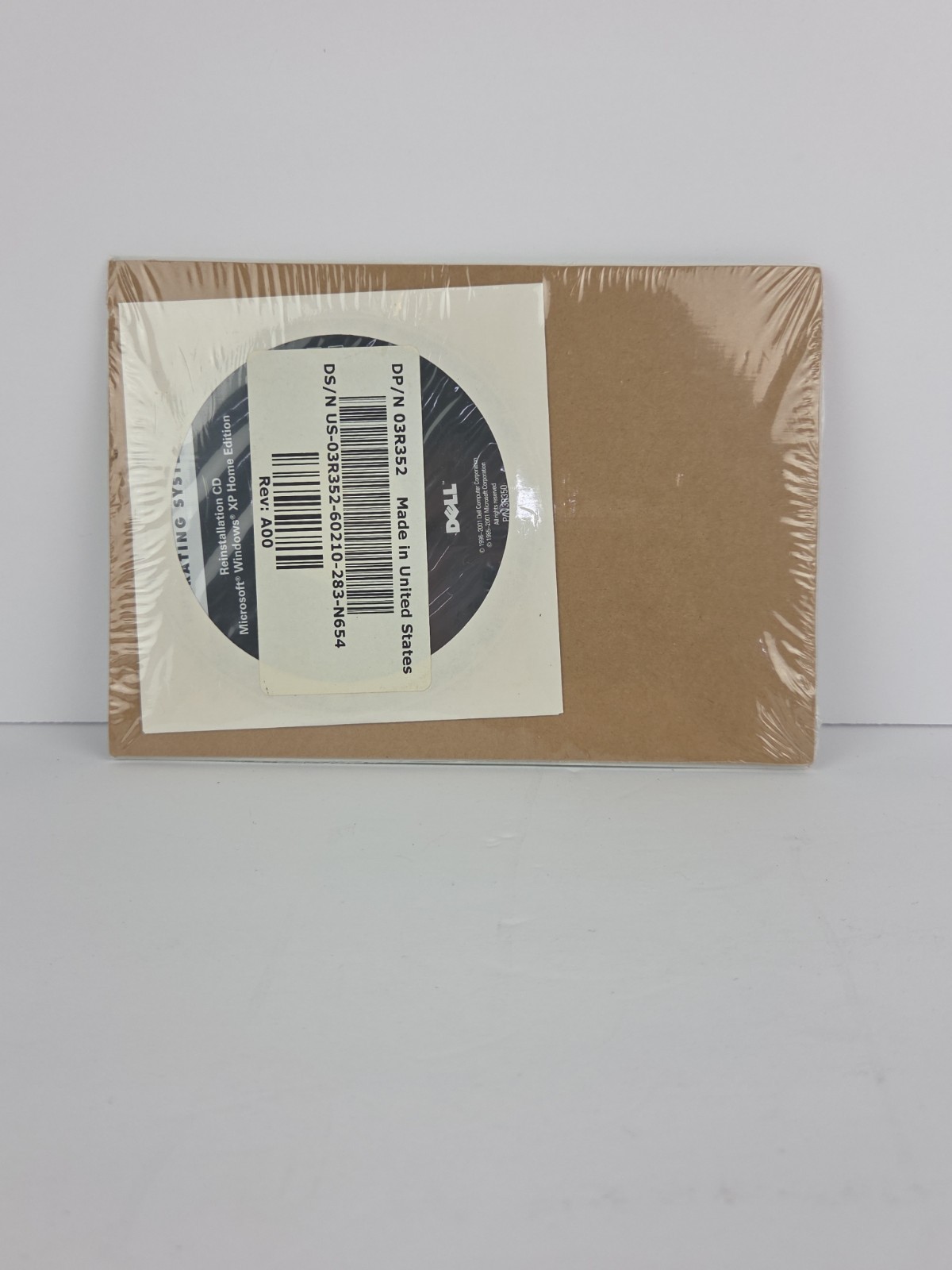 Microsoft Windows XP Home Edition Version 2002 New Sealed