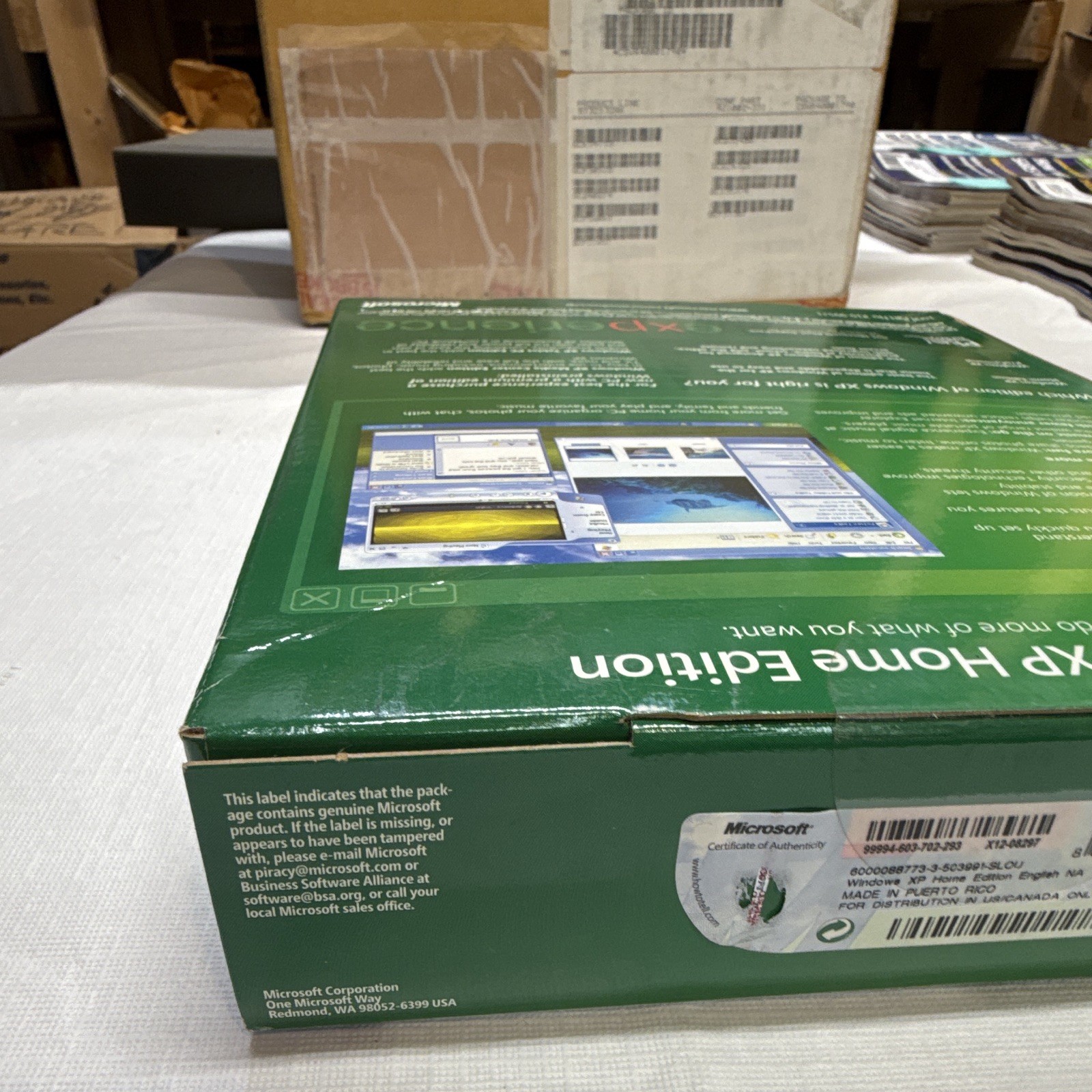 Microsoft Windows XP Home Edition Upgrade Service Pack 2 Operating System