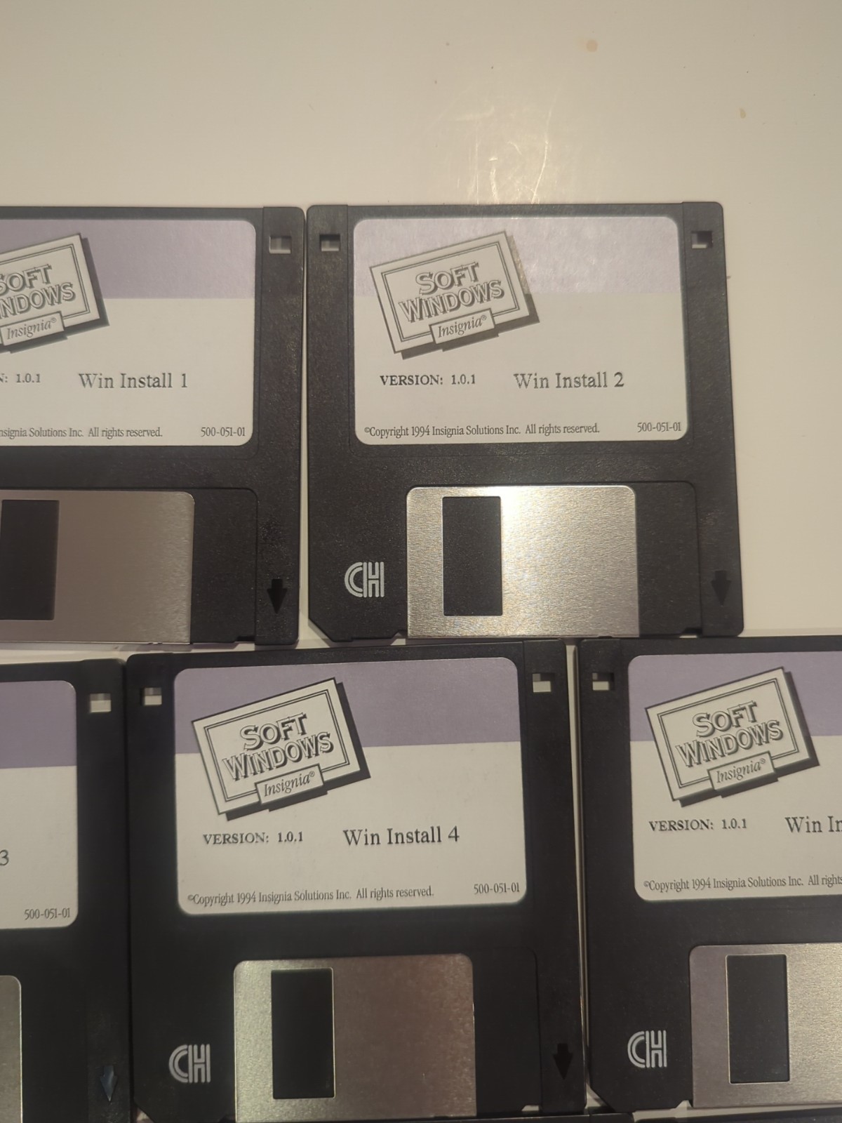 Soft Windows Insignia Version 1.0.1 For Macintosh W/ Password Disks 1-7 And Tut