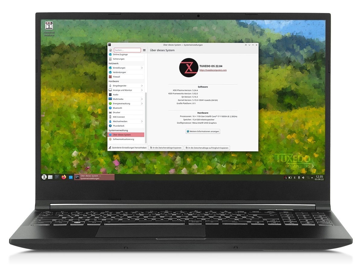 Tuxedo OS Installer and Live DVD – Perfect for Beginners, Powerful for AMD64 CPU
