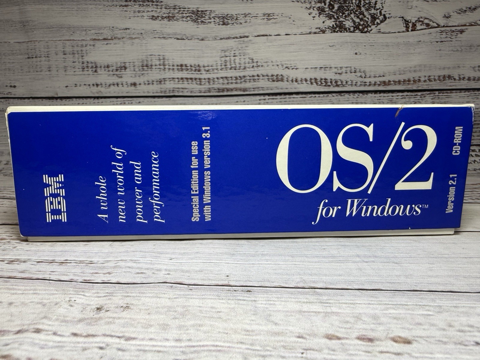 IBM OS/2 Special Edition for Windows 3.1 CD-ROM, 5.25 Discs Complete w. Manuals
