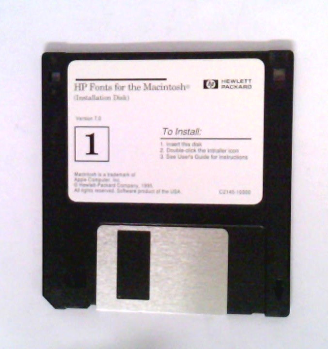 ✅ HP DeskJet 850C/855C Printer~(7) Program Disks~Version 1.0~1995~Windows & Mac