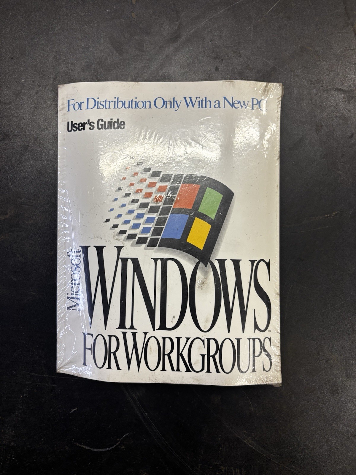BRAND NEW Microsoft Windows 3.11 Workgroups PC User’s Guide COA with disks 3.5