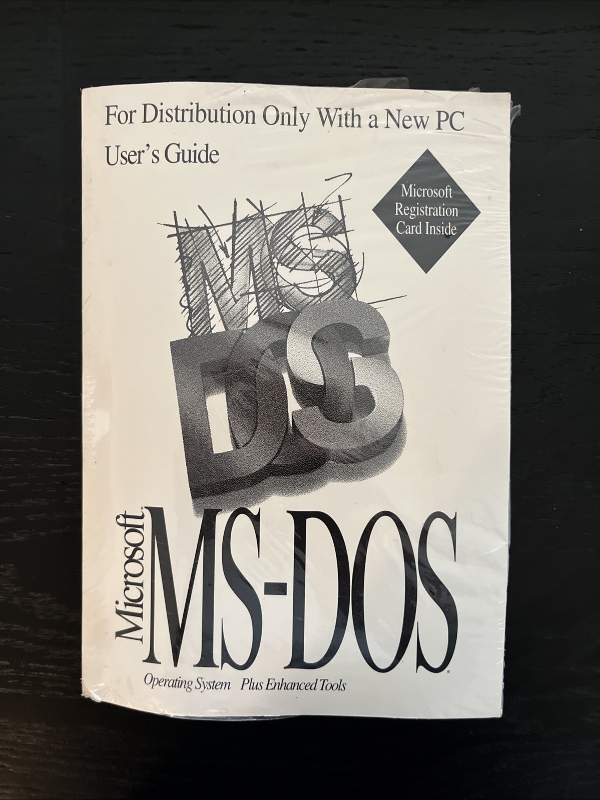 Microsoft MS DOS 6.22 w/COA and 3 1/2″ Diskettes NEW UNOPENED SEALED