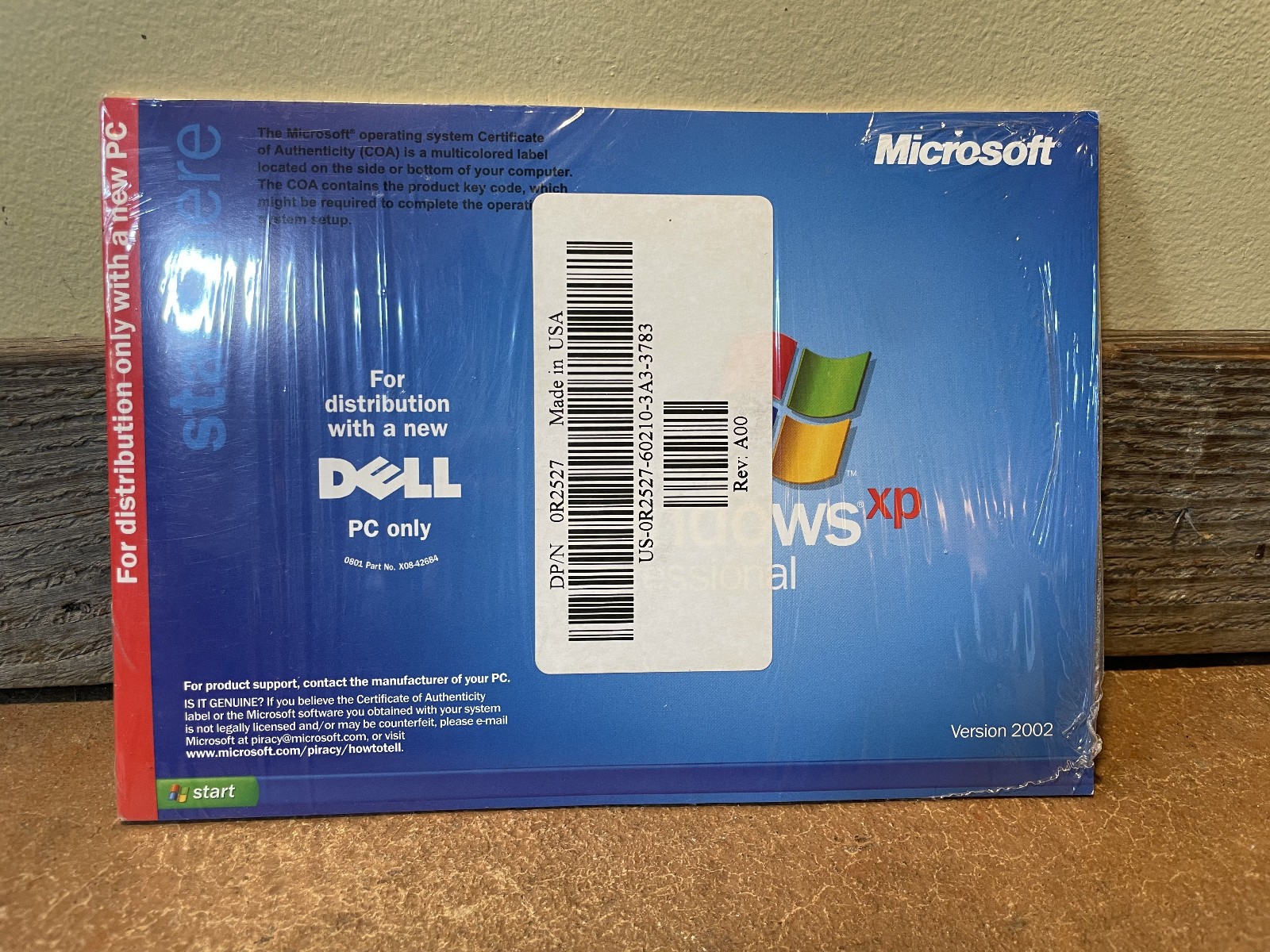 Microsoft Windows XP Professional Dell Service Pack 2 Reinstallation CD ~ SP2
