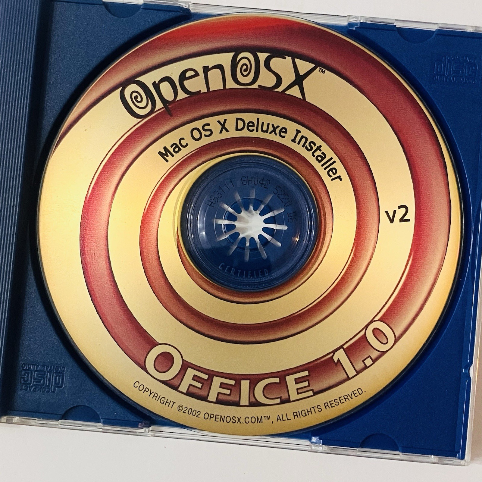 OpenOSX Mac OS X Installer 3 Disc Lot Office GIMP OpenWeb Vintage