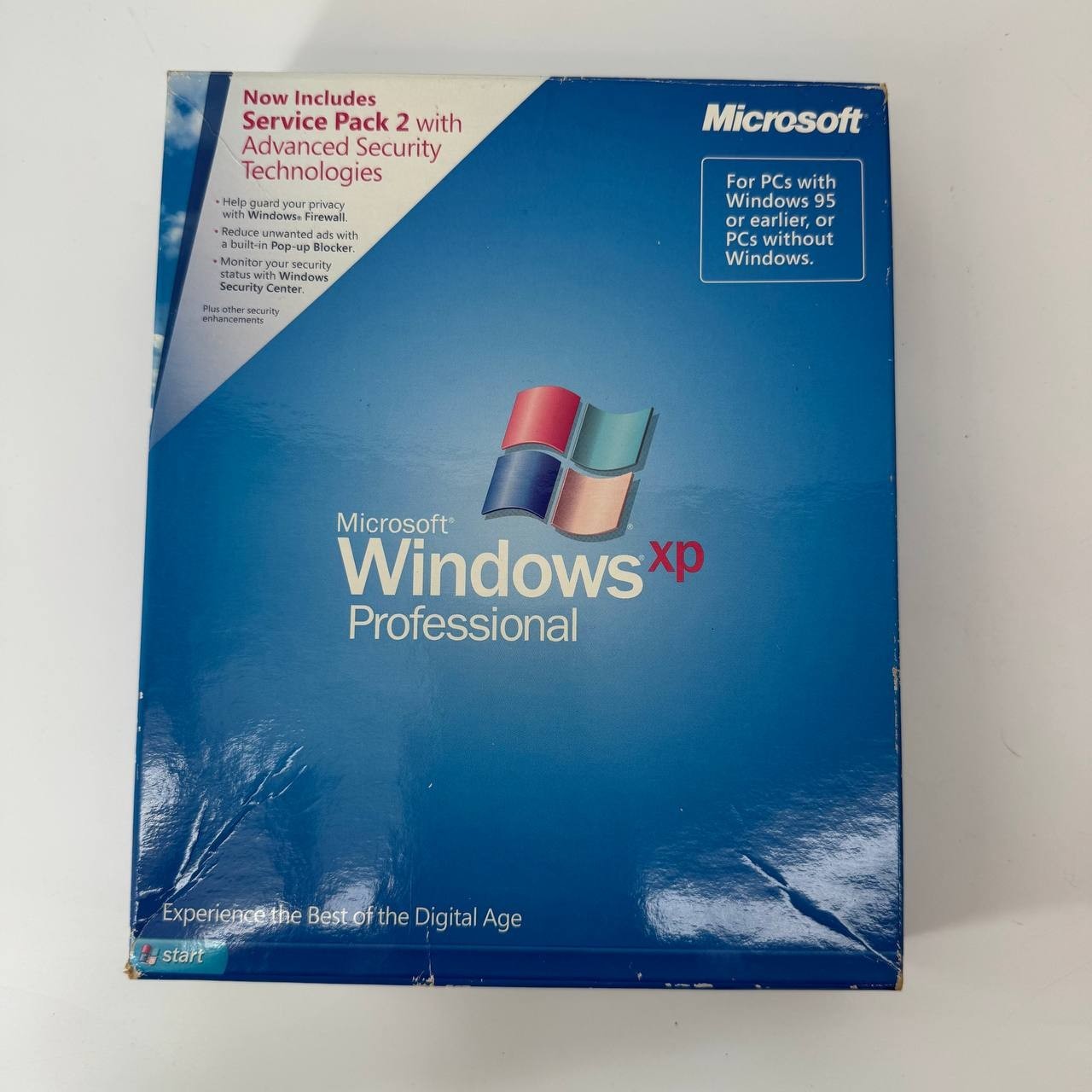 Microsoft Windows XP Professional w/SP2 Full English Version WIN PRO Sealed Read