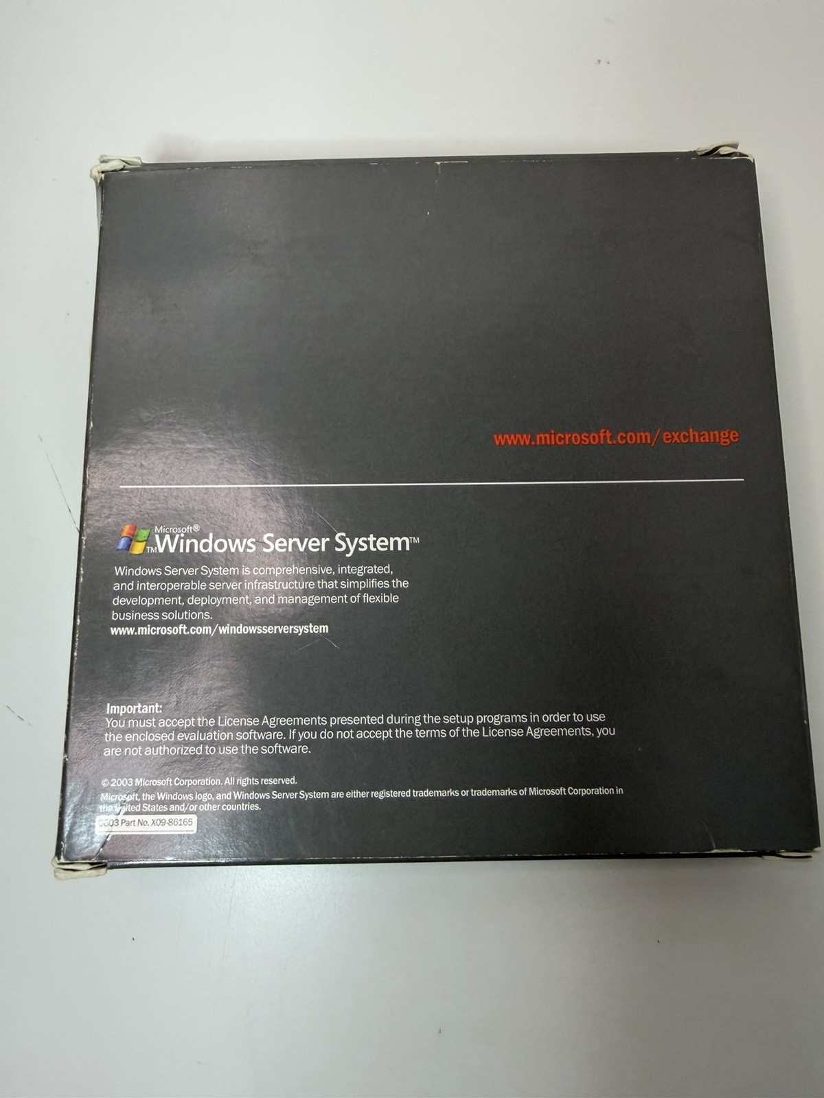 Vintage Microsoft Exchange Server 2003 Evaluation Kit – 6 Disc Box Set