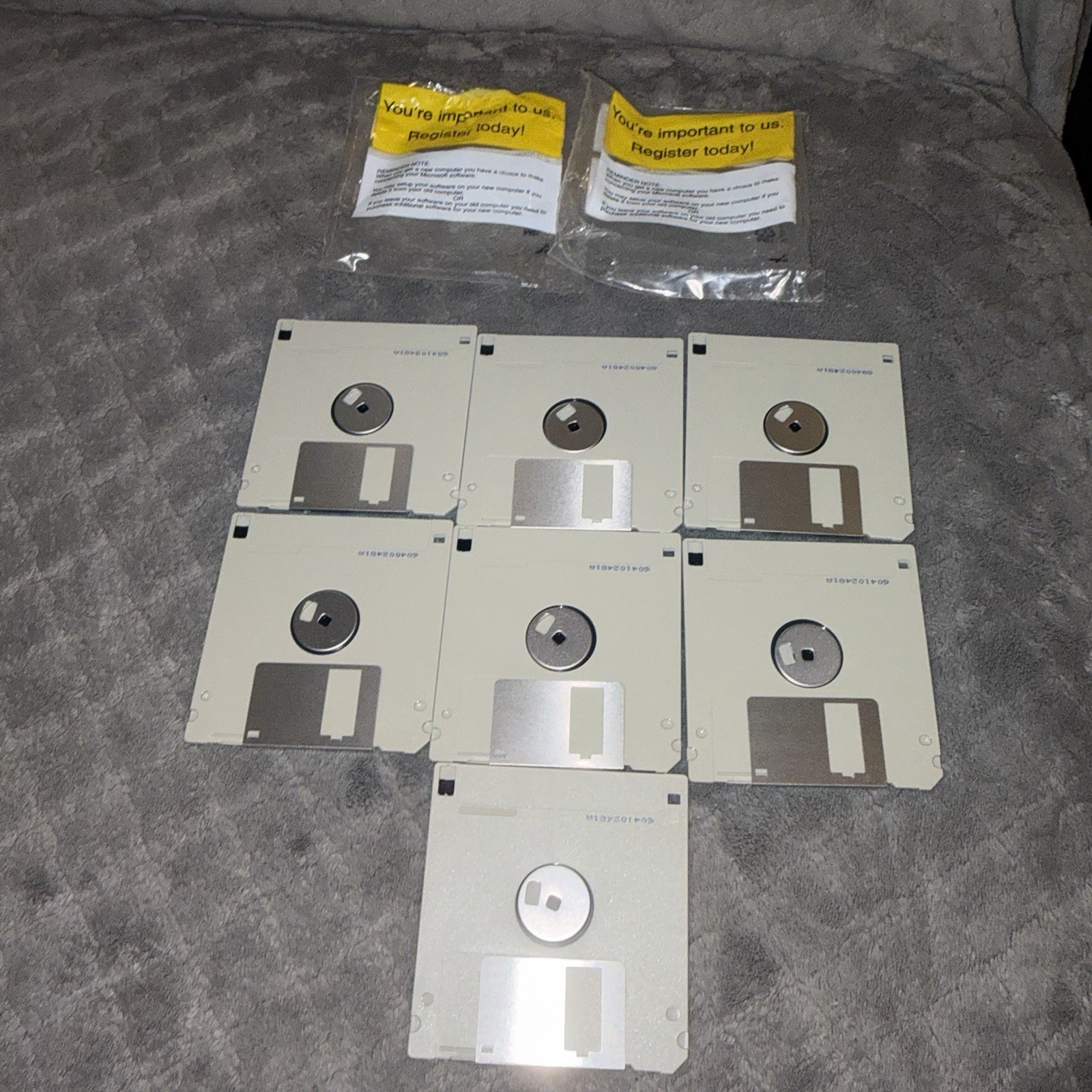 VTG Windows Series Microsoft Visual Basic 4.0 1.44MB Floppy Disks Set 7 Standard