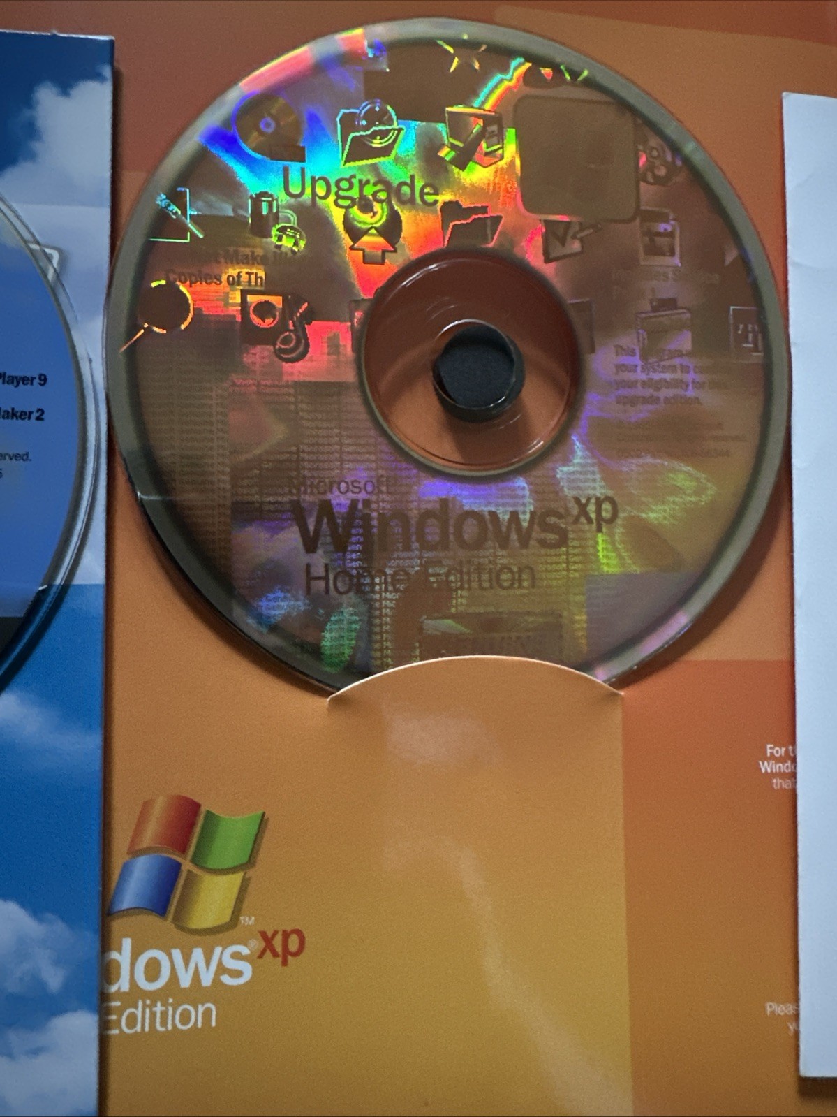 Microsoft Windows XP Home Edition Upgrade with Service Pack 2 CD-ROM Used