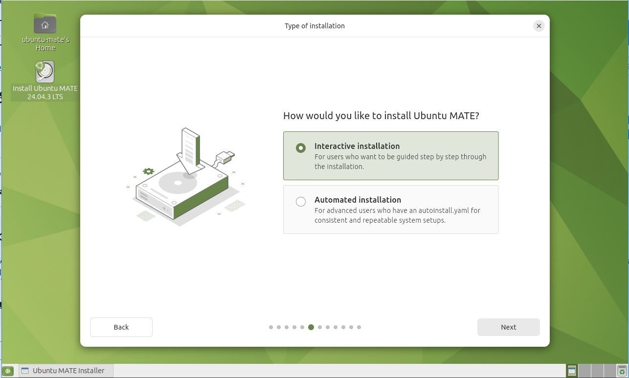 Ubuntu MATE 24.04.4 LTS Bootable USB 64‑Bit Live Installer UEFI/BIOS PC & MAC