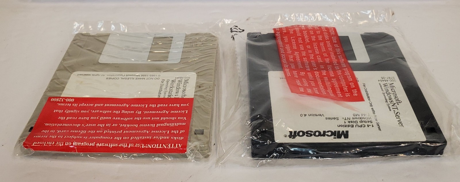 Microsoft Windows NT Server & NT Workstation Ver 4.0 Floppy Disks – OEM SEALED