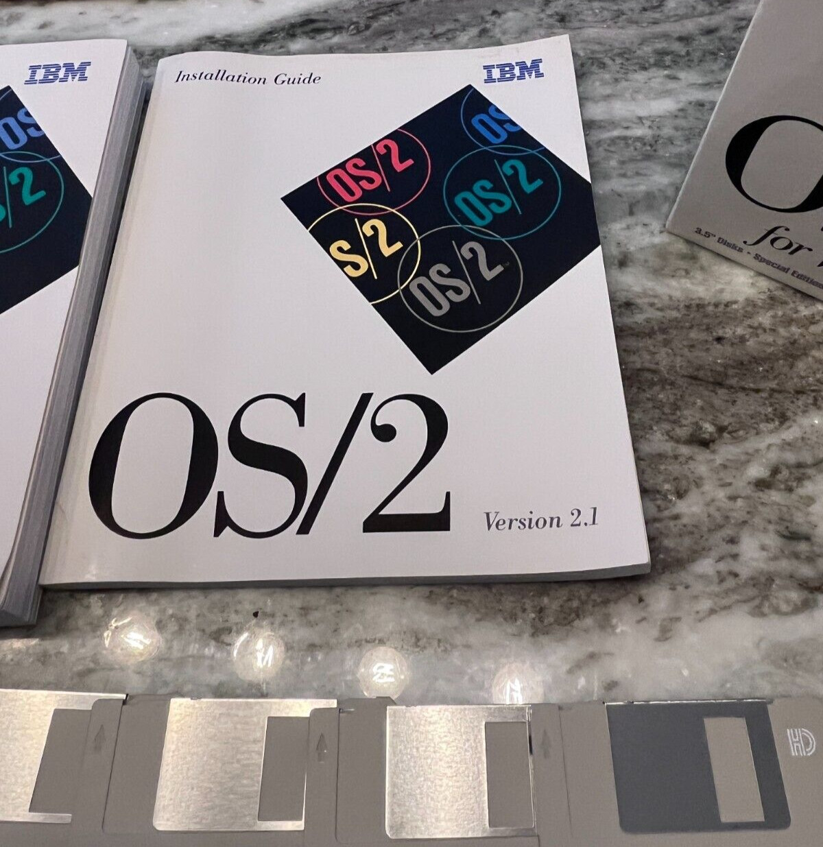 Vintage IBM OS/2 for Windows Version 3.1 on 3.5″ Floppy Disks Special Edition