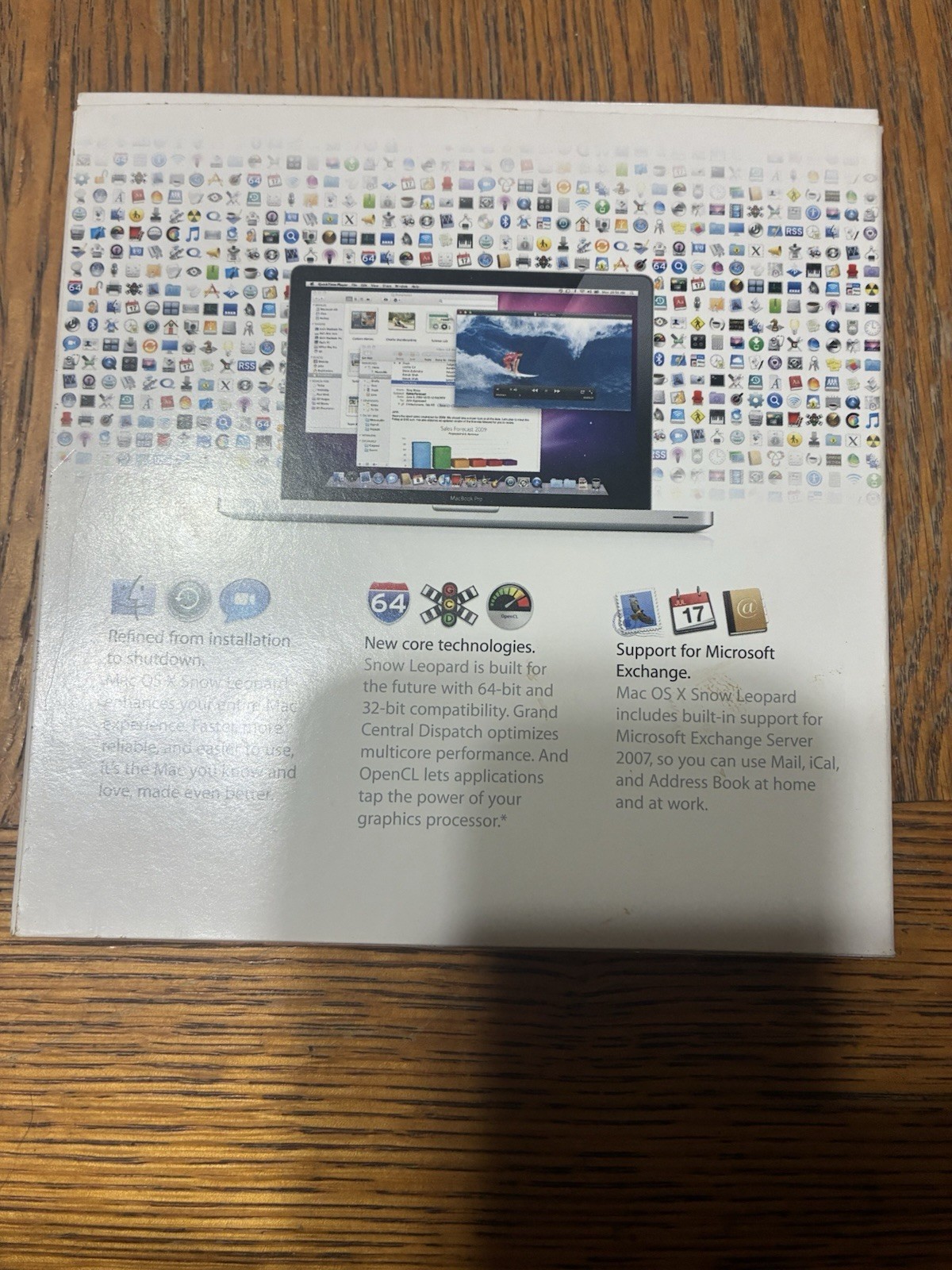 Apple Mac OS x Snow Leopard 10.6.3 Install Disc Complete