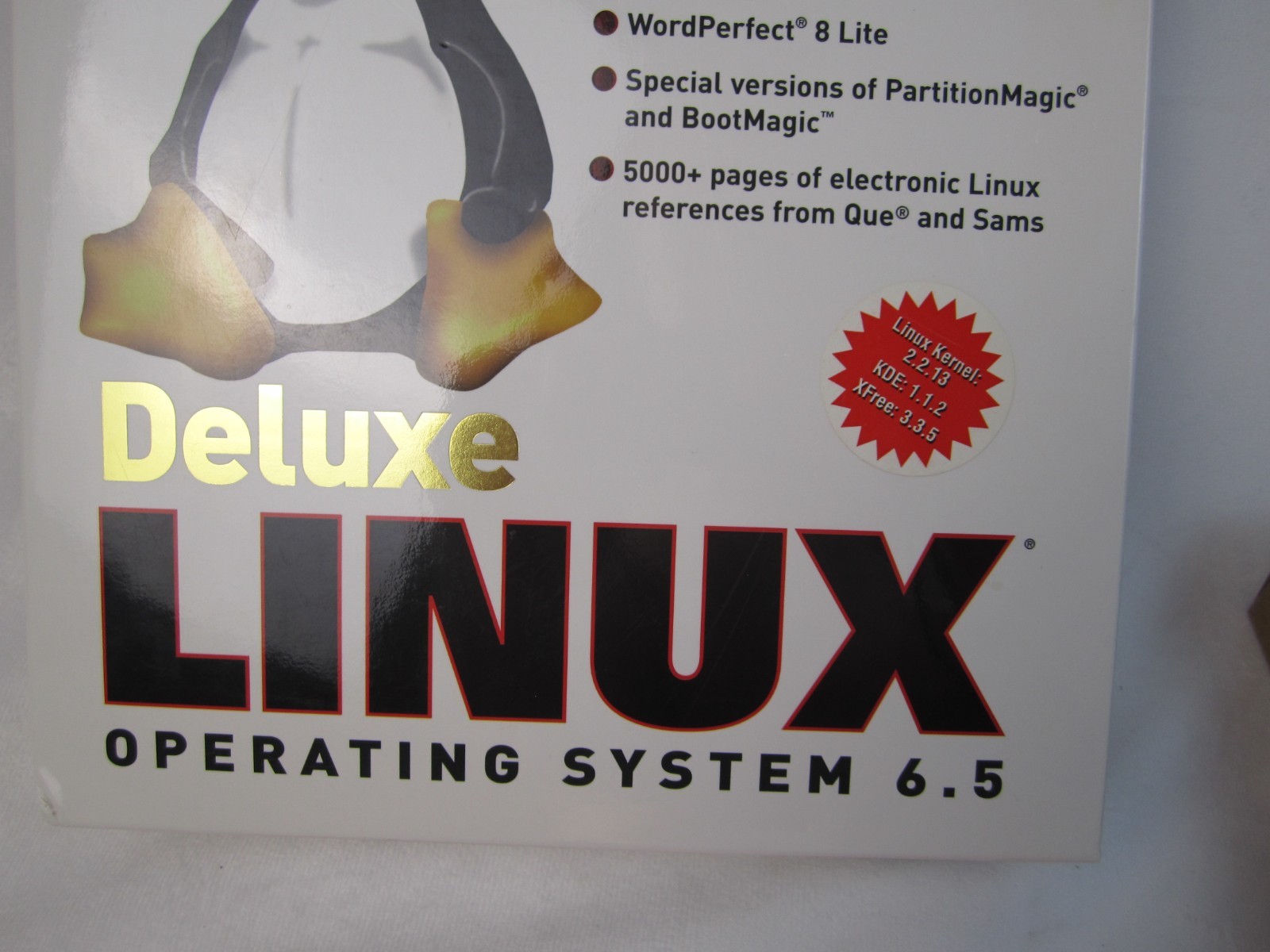 Deluxe Linux Mandrake 6.5 (Red Hat) Operating System – New Open Box – Read Desc