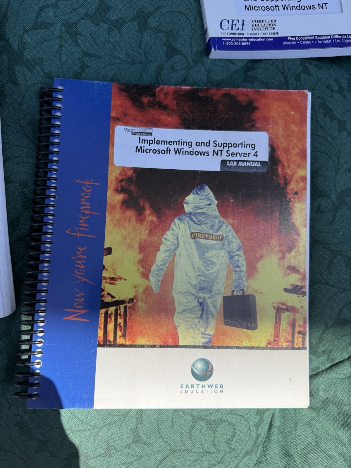 Microsoft Windows NT MCSE Training Book Lot New Vintage Set