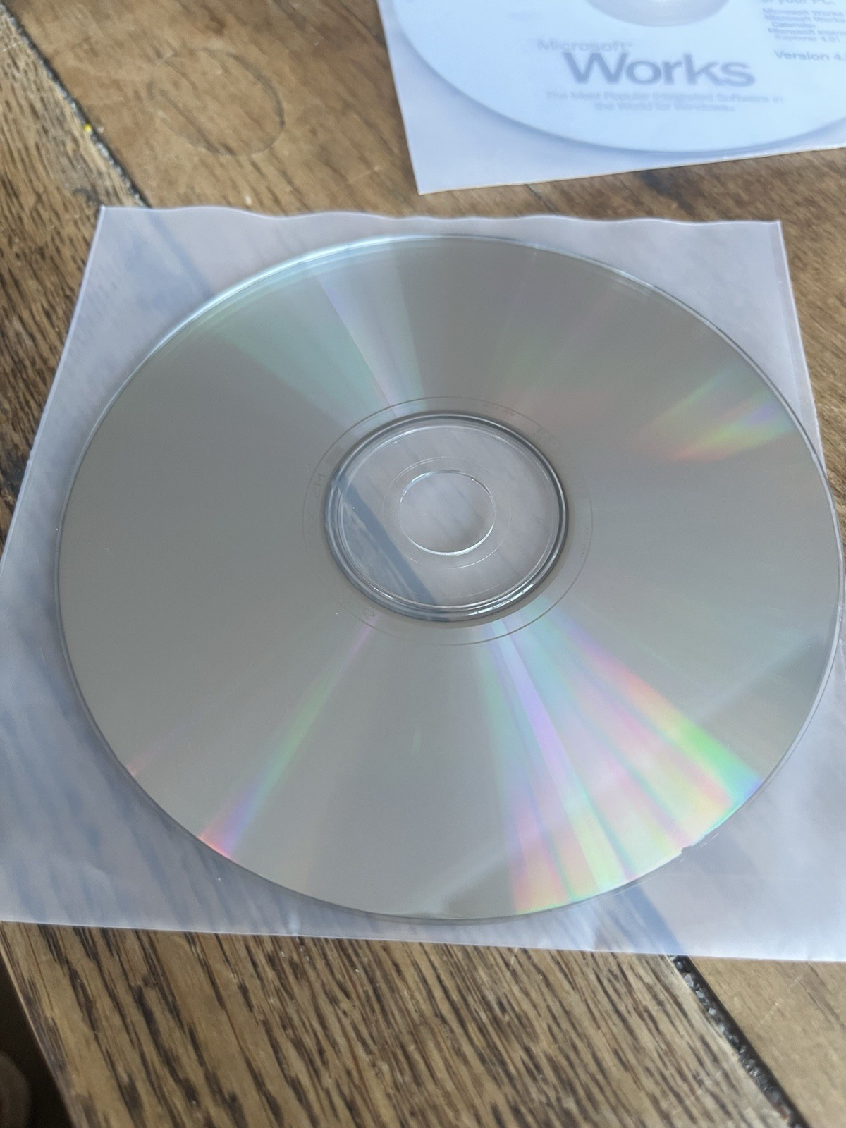 Vintage Microsoft Money 99 Basic & Microsoft Works 4.5a | CDs Included w/ New PC