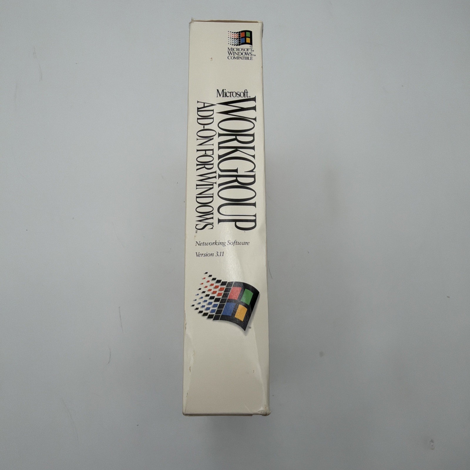 Microsoft Workgroup Add-On Version 3.11 With Papers & 8 NEW Floppy Disks