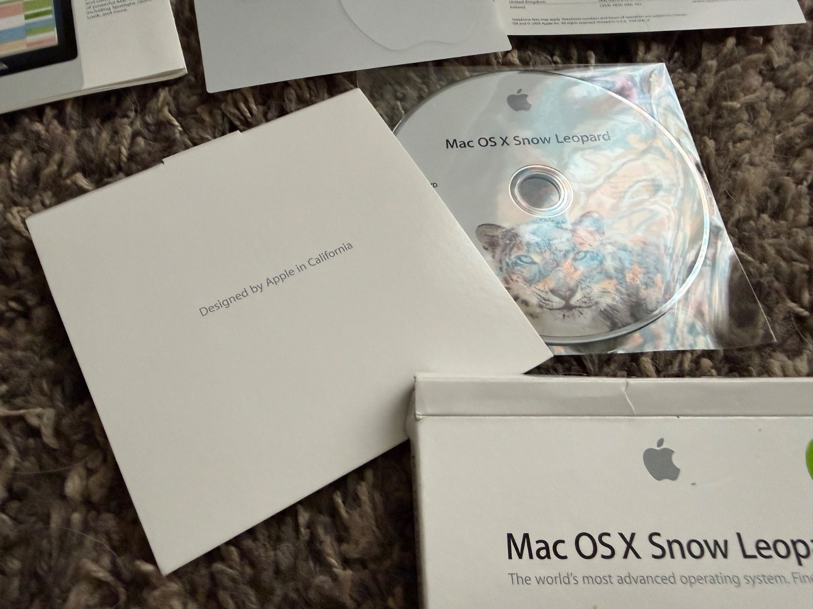 Apple Mac OS x Snow Leopard Operating System version 10.6.3