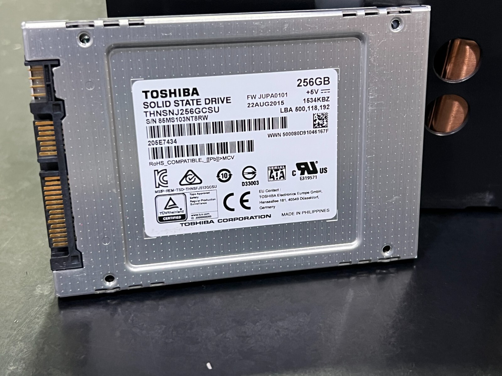 CF-31 Genuine Panasonic Toughbook Caddy with 256GB SSD all CF-31 MK Models