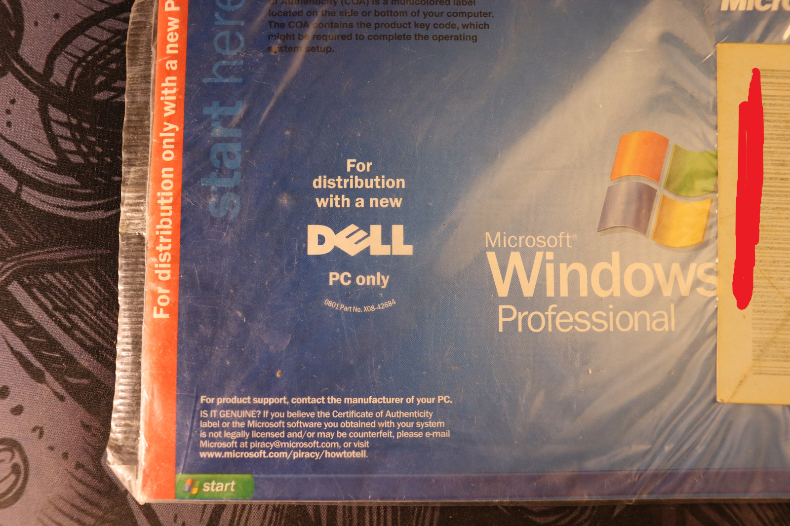 Microsoft Windows XP Professional Version 2002 OEM Dell Sealed Recovery CD New
