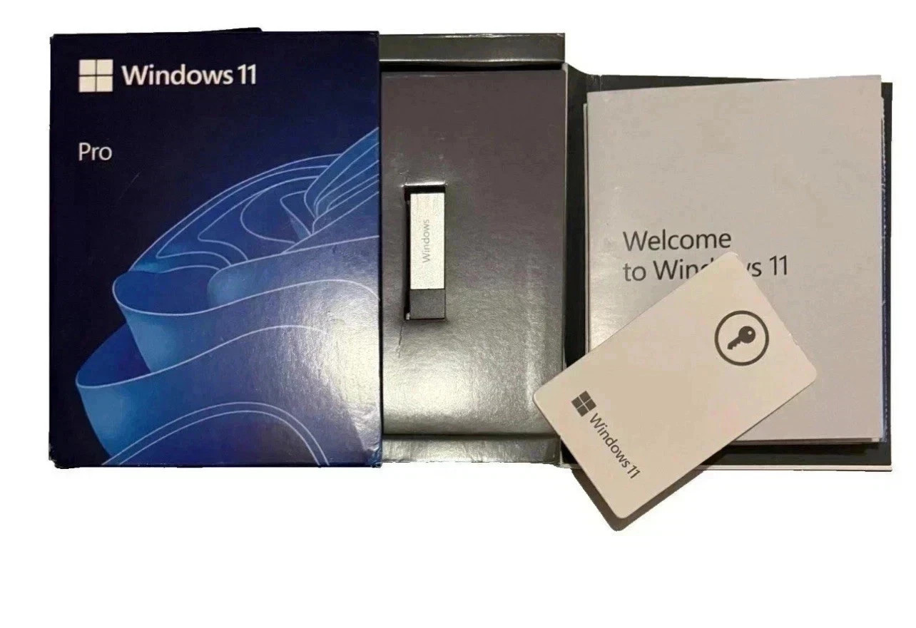 Microsoft Windows 11 Pro 64bit – New Sealed – Flash USB Retail -Original- 1 PC