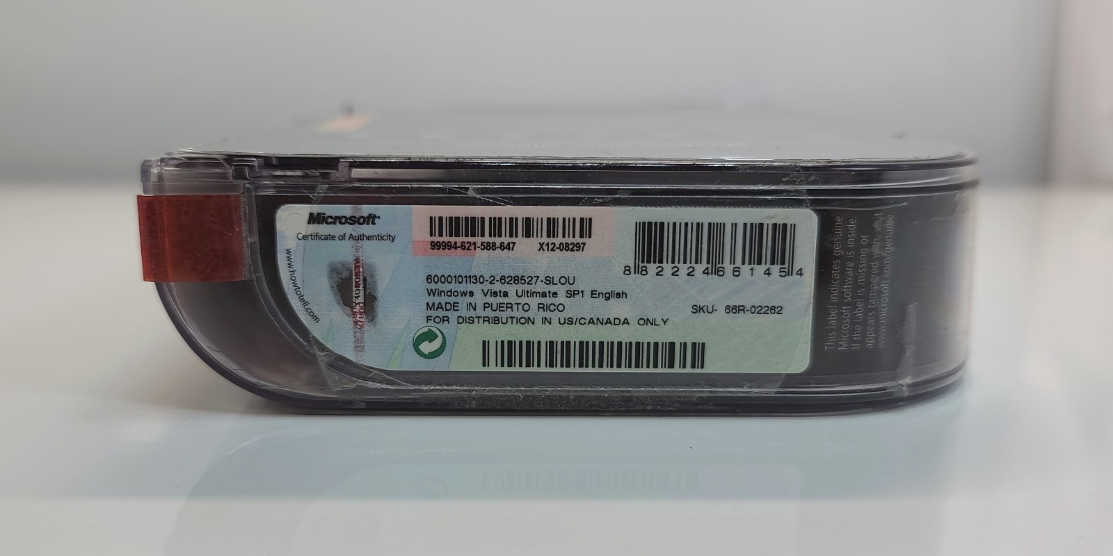 Microsoft Windows Vista Ultimate Upgrade SP1 32 & 64-bit