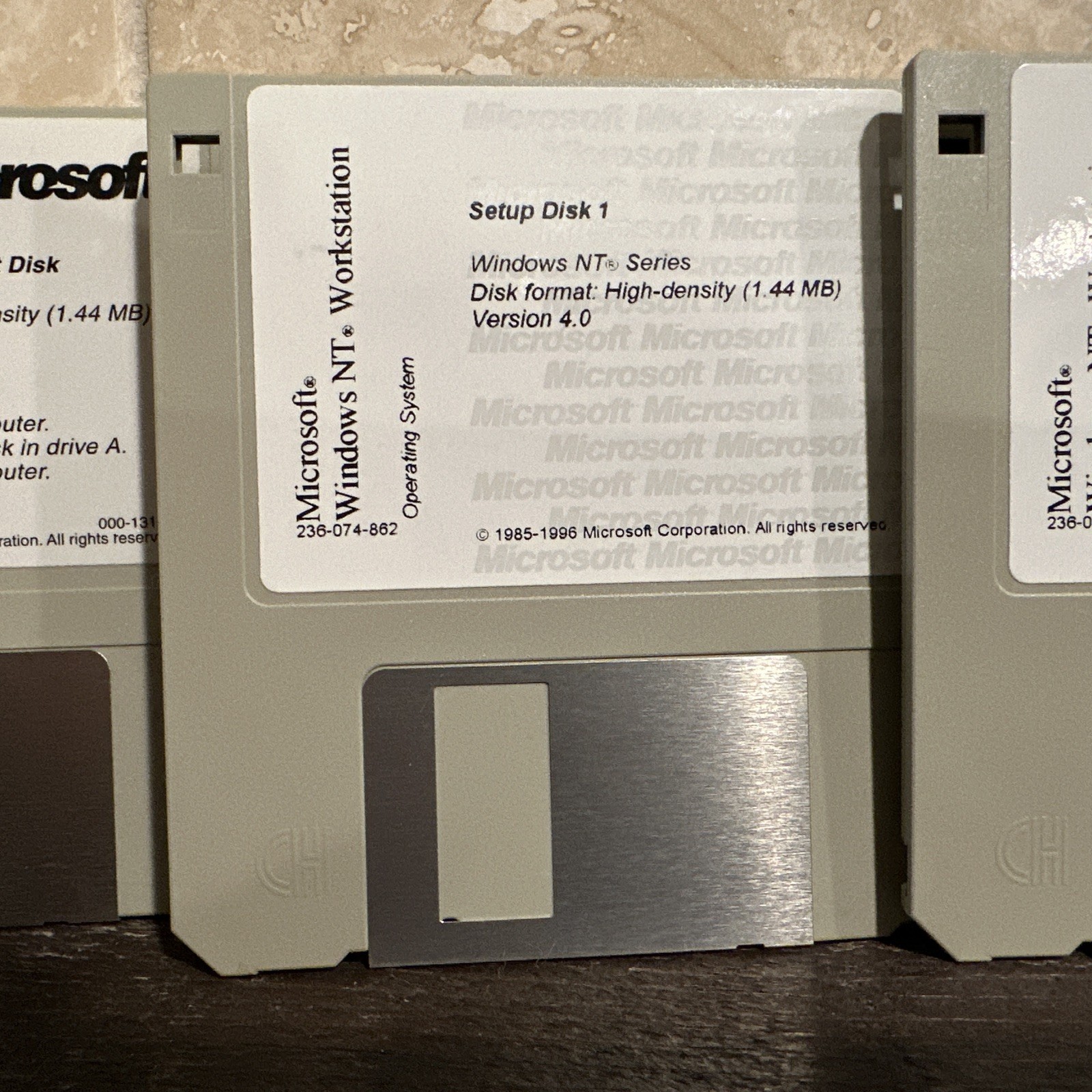 Windows 95 / 98 Universal Boot/Book, Windows 95 Setup, Windows NT Workstation