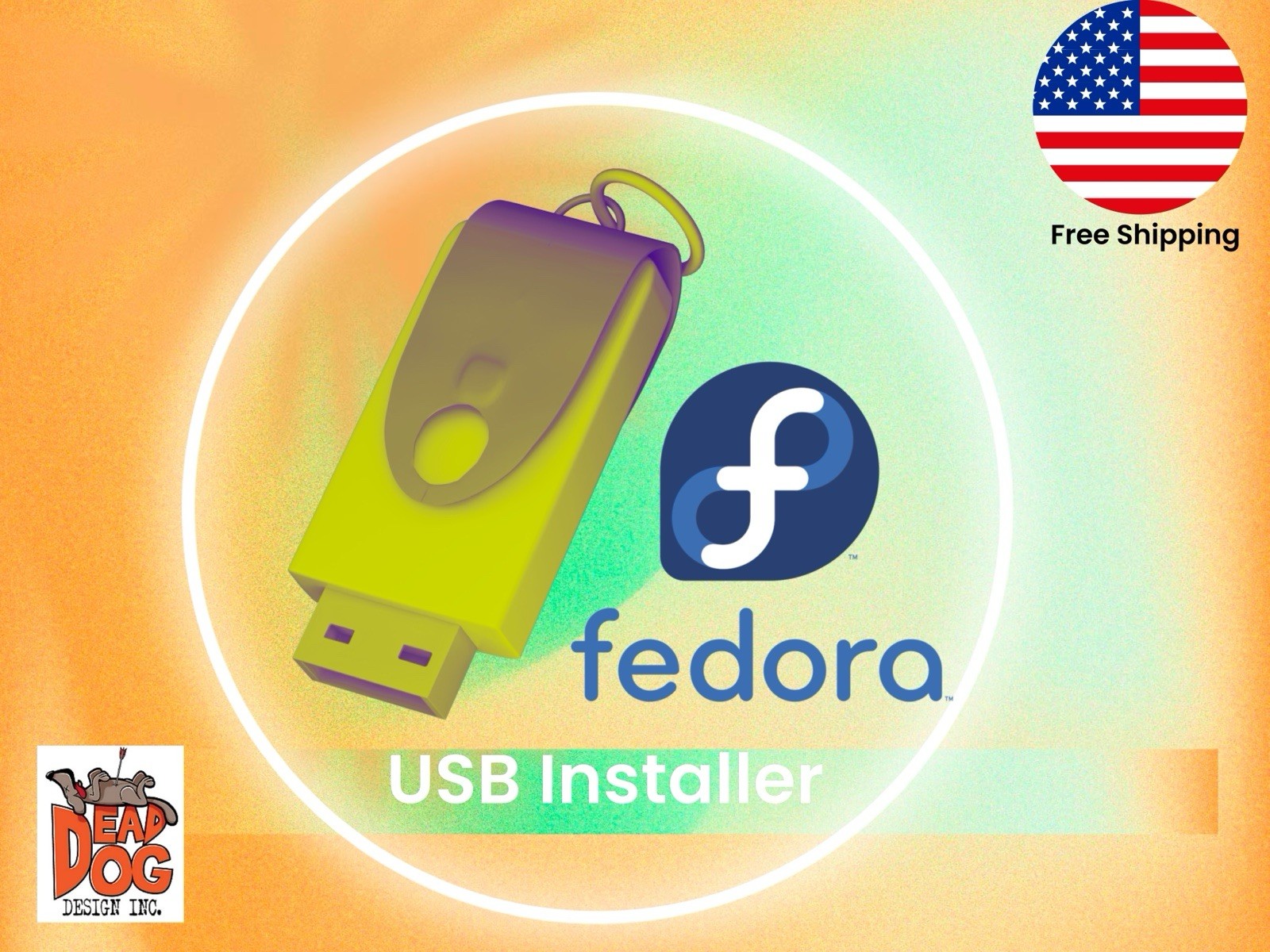 Fedora 43 Bootable USB – Linux Installer – Try or Install – Repair PC Mac