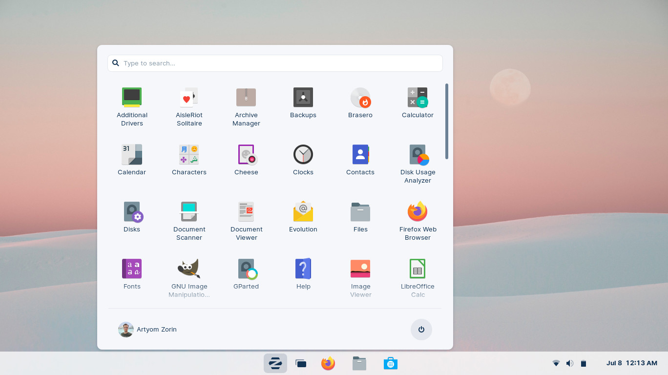 Zorin OS 17 / 16.3 Lite Linux – DVD or USB Flash Drive