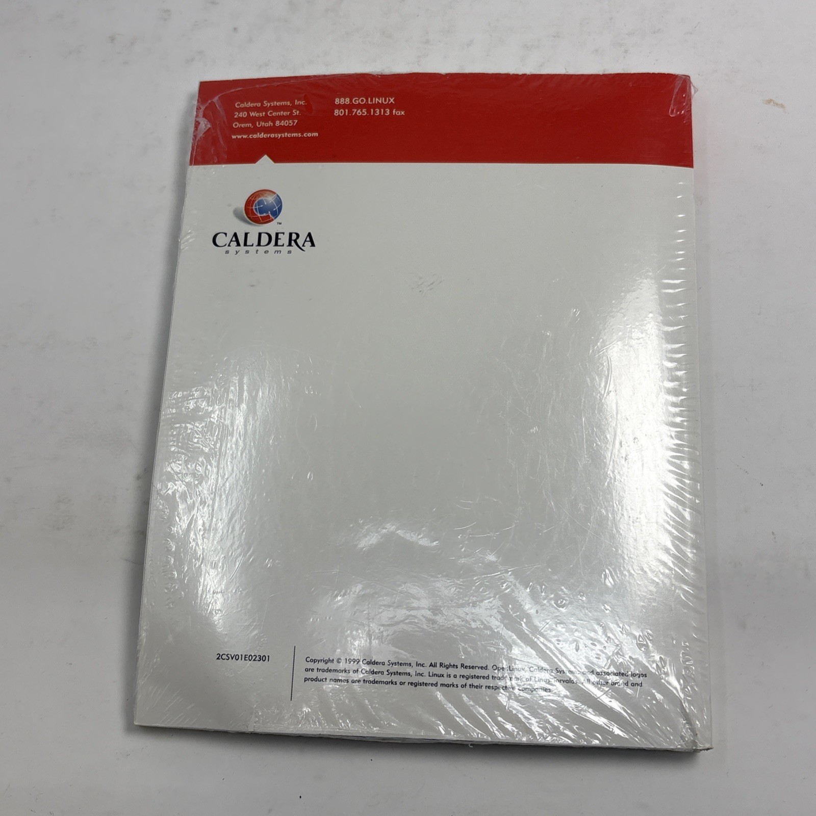 Open Linux 2.3 For Business Caldera Systems eServer New & Factory Sealed 2001