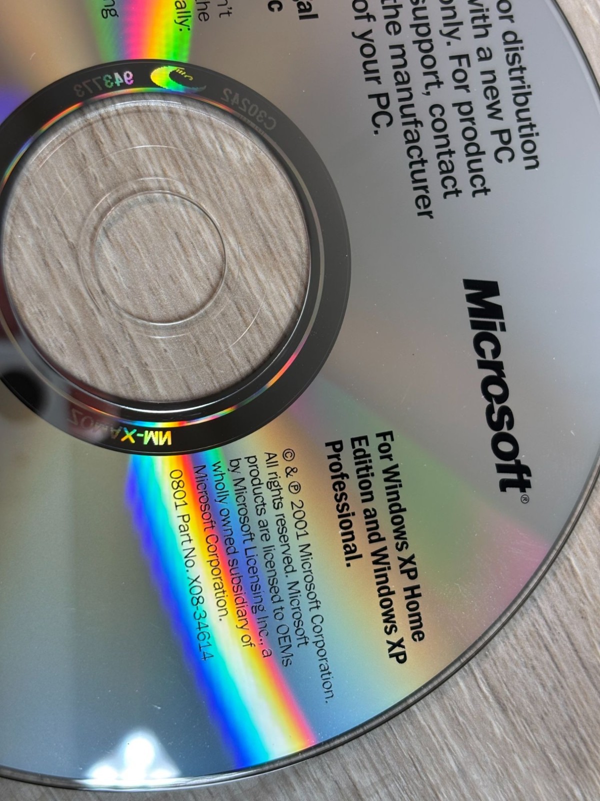 Microsoft Plus! For Windows XP Dell OEM CD With Product Key