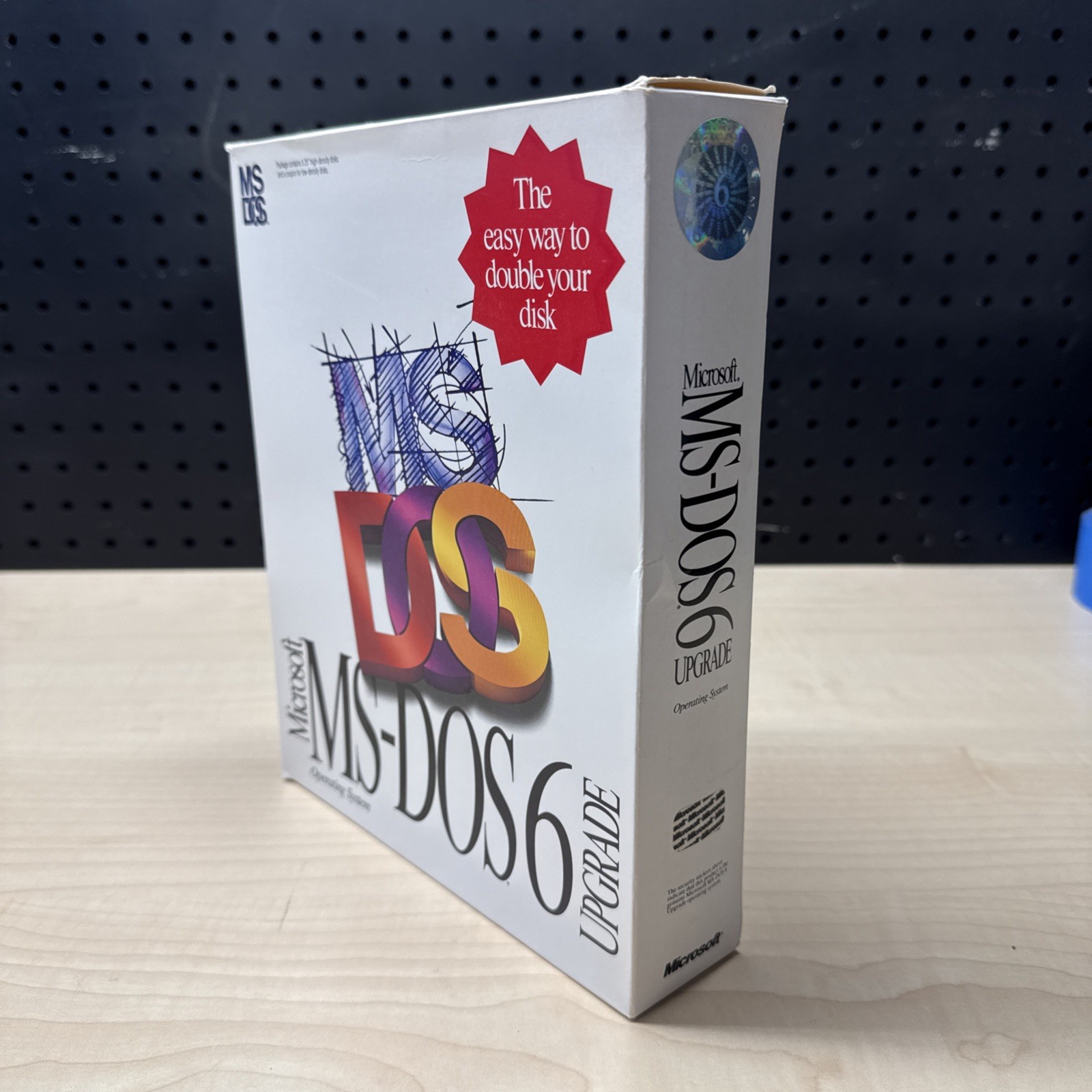 MS-DOS 6 Upgrade Floppy’s Included