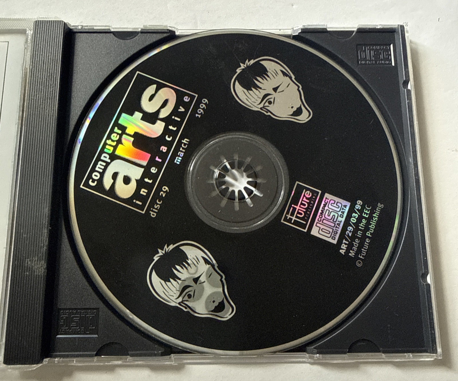 Computer Arts Interactive – Future Publishing – Disc 29 March 1999