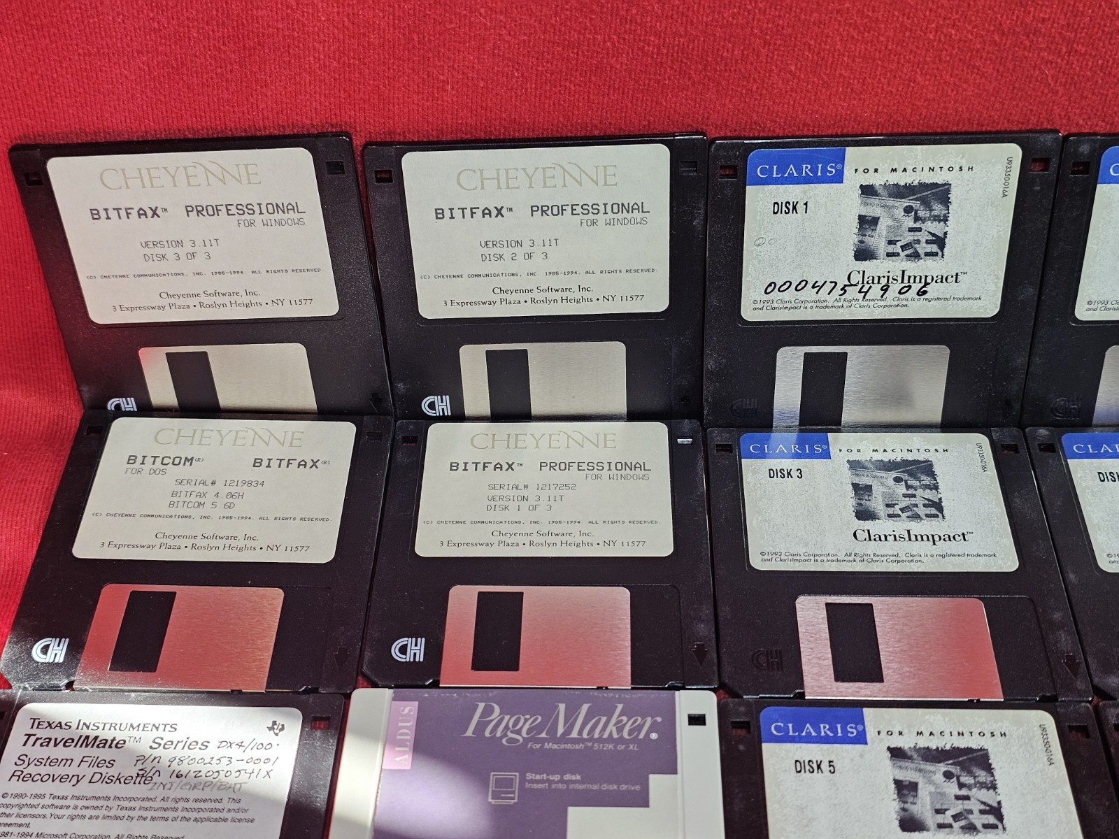 Vintage Classic Apple Macintosh System Software Floppy Disks Huge Lot Computing