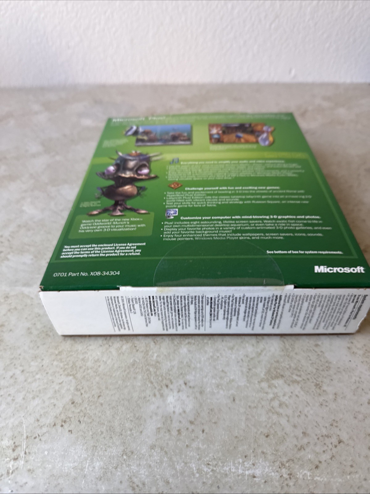 Microsoft Plus! for Windows XP Set With CD & Manual [COMPLETE]
