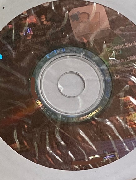 NEW Windows XP Professional SP2 Version 2002 CD Disc Part No. X10-52148