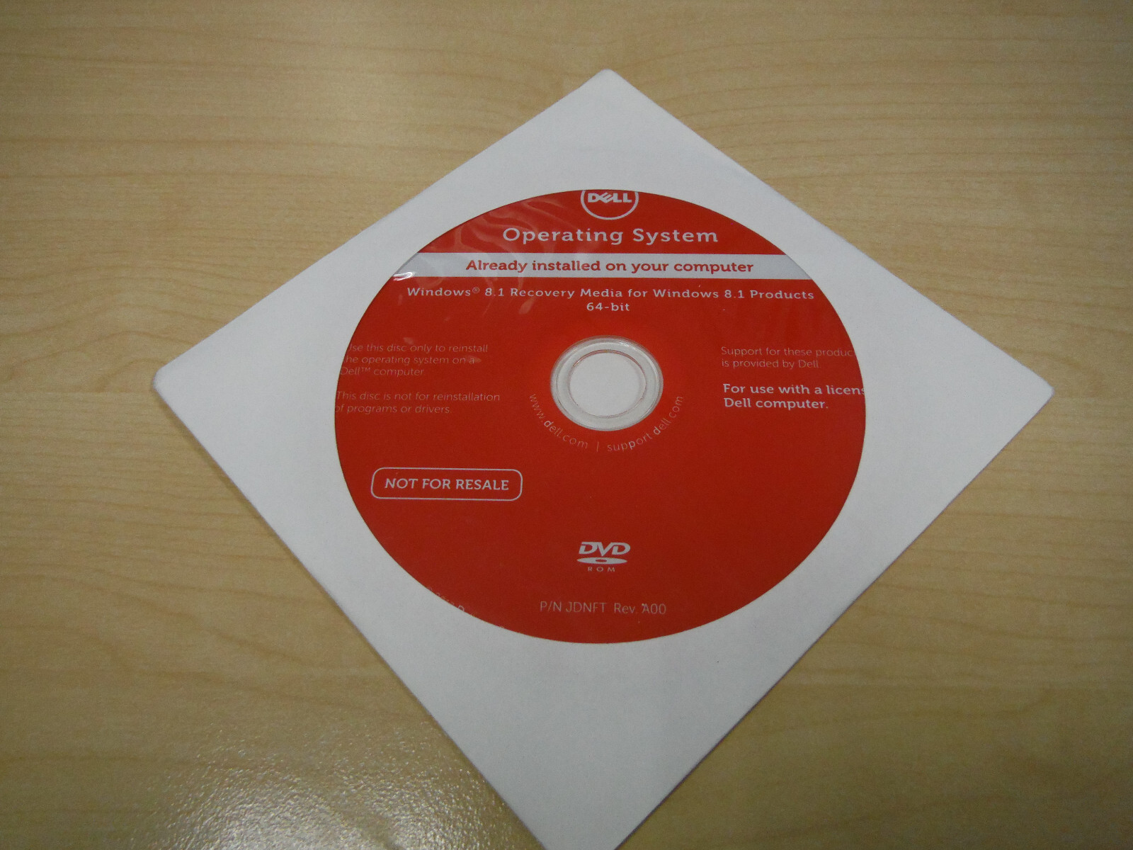 Windows 8.1 recovery Media for Windows & products DVD – 64bit