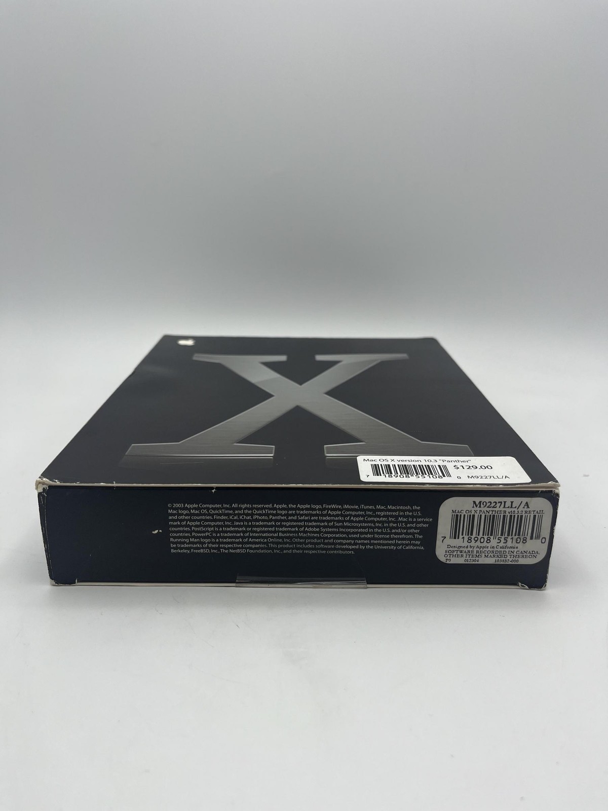 Mac OS X 10.3 Panther Full Version (M9227LL/A)