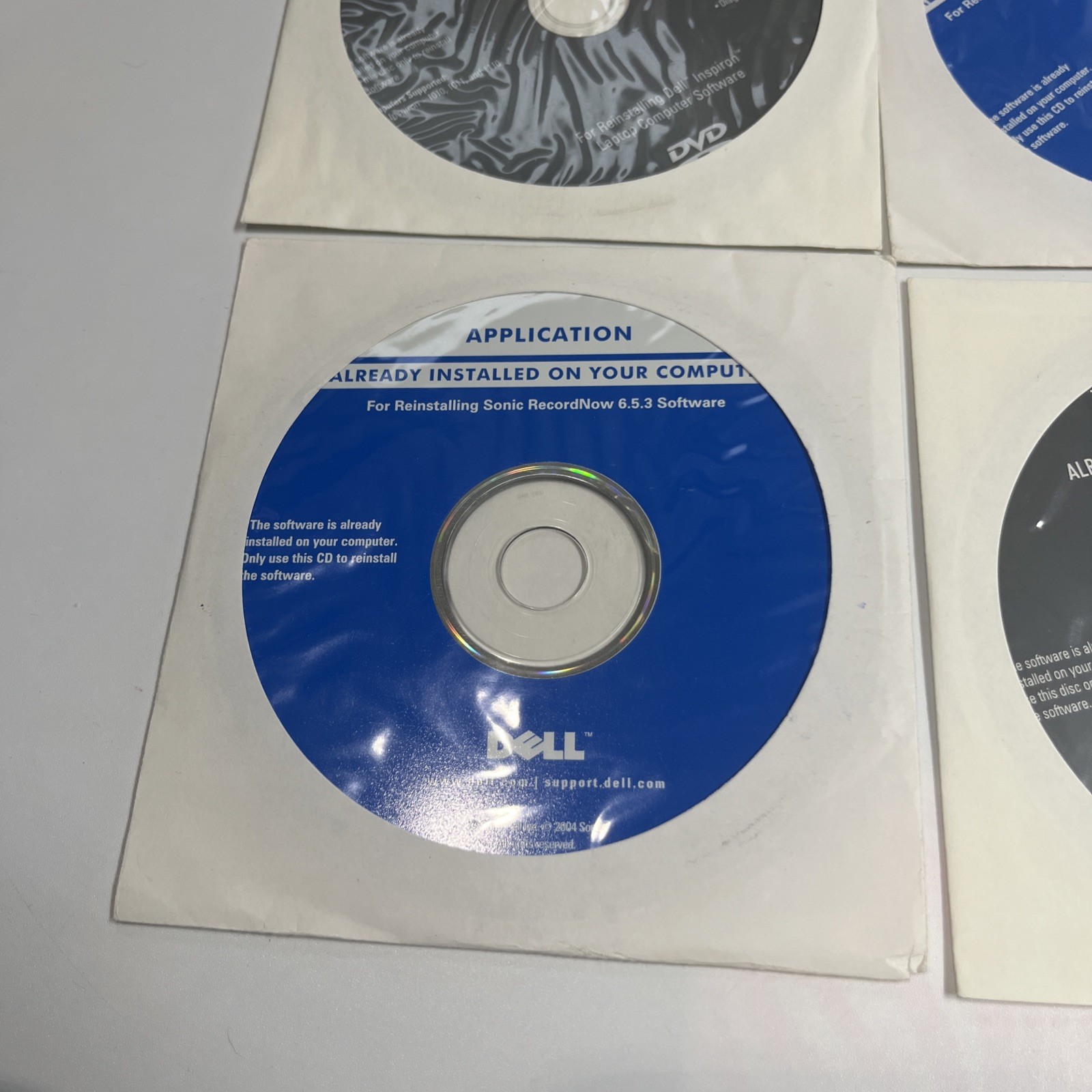 Dell Windows XP Pro Service Pack SP2 Reinstallation CDs Optiplex SEALED* 6 Discs
