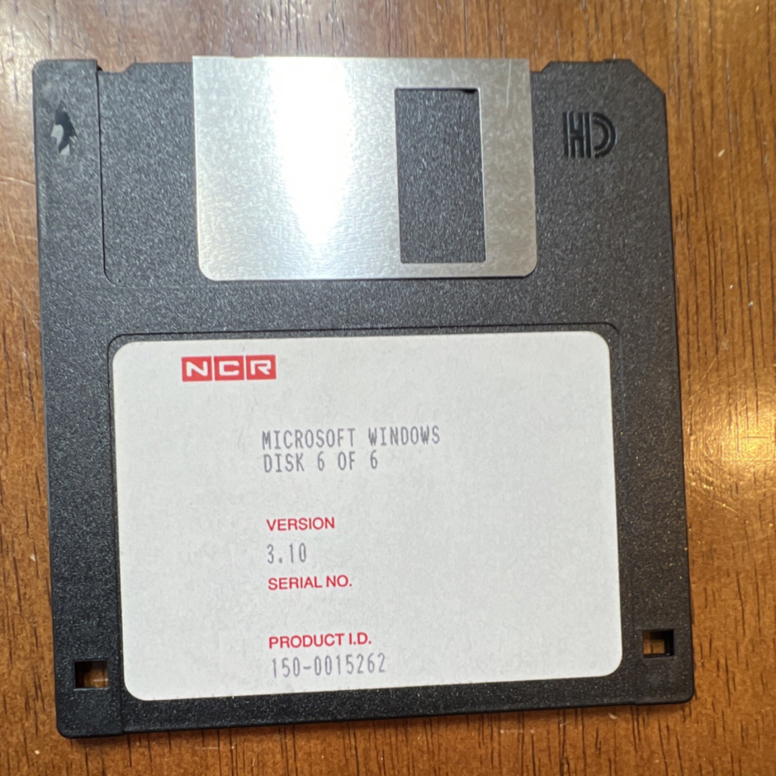 NCR Microsoft Windows 3.10 Floppy 3.5″ Operating System 6 Disk Set English