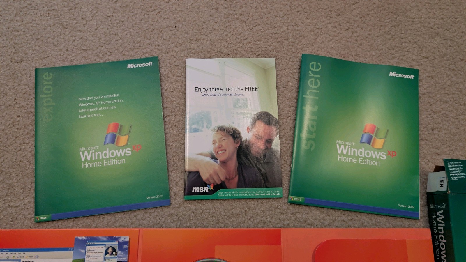 Windows XP Home Edition Upgrade 2002 with Product Key and Disc Complete