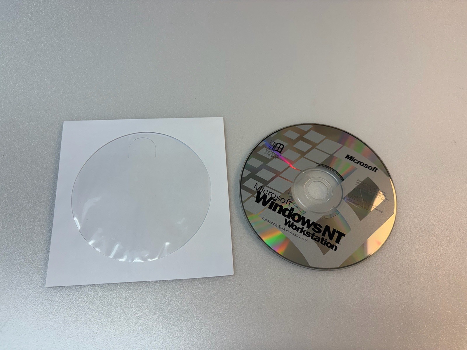 Microsoft Windows NT 4.0 Workstation Operating System Disc Only