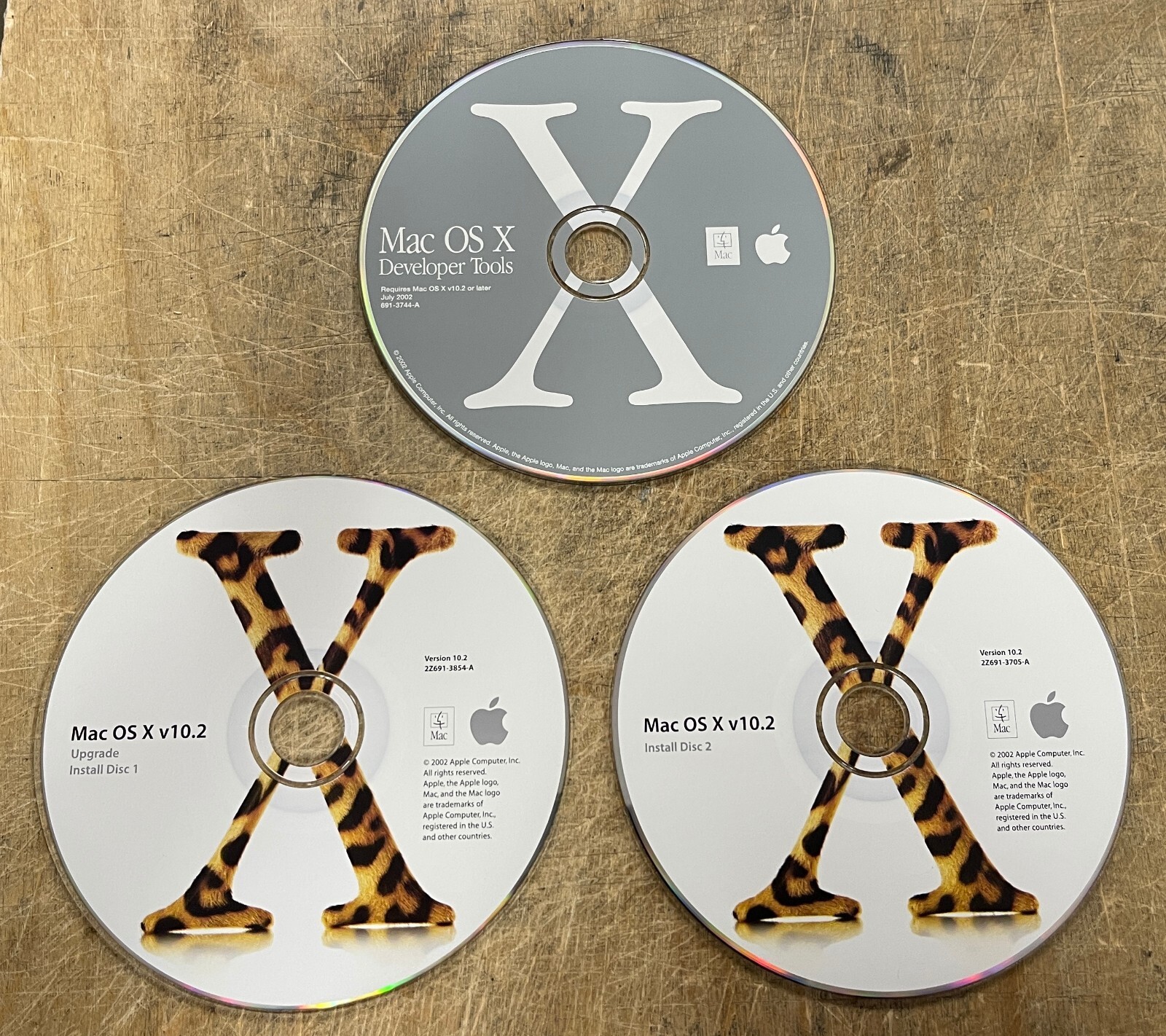 Apple Mac OSX v.10.2 (Jaguar) CPU Upgrade Pack 603-1310-A