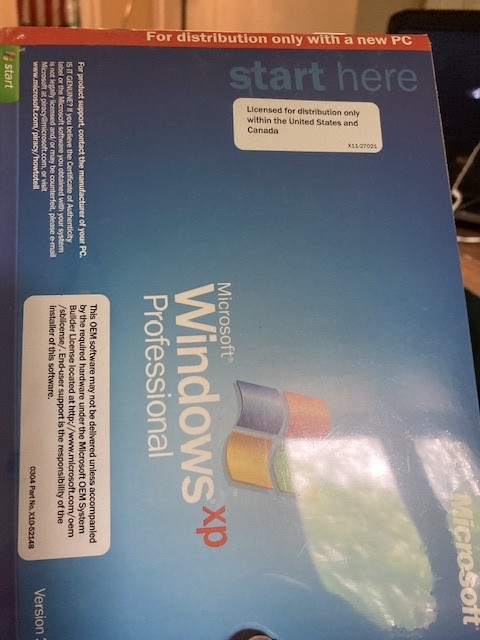 windows xp professional sp2