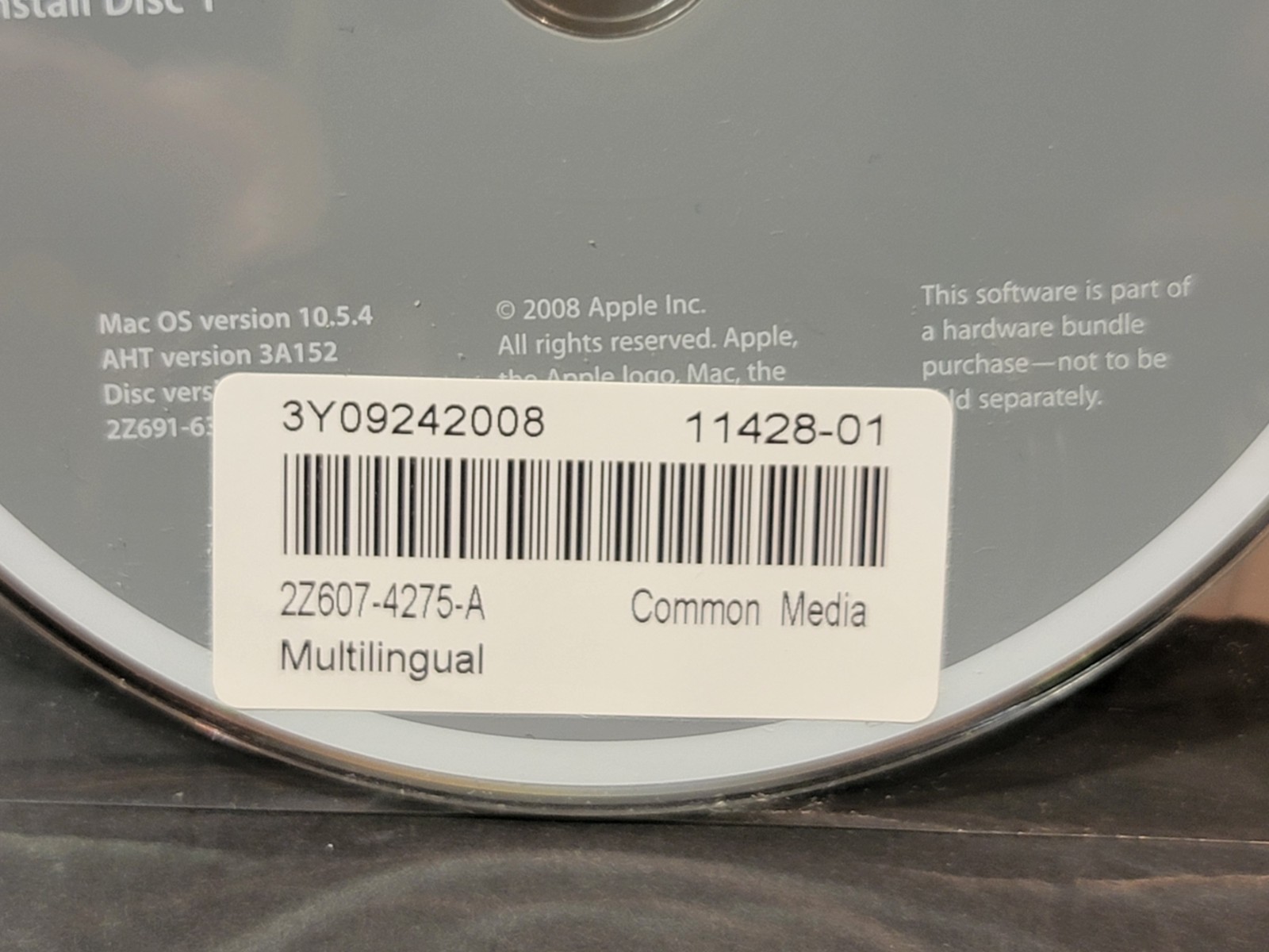 Macintosh iMac OS X 10 Jaguar V10.2 Mac Install Restore Software CDs Discs 2002