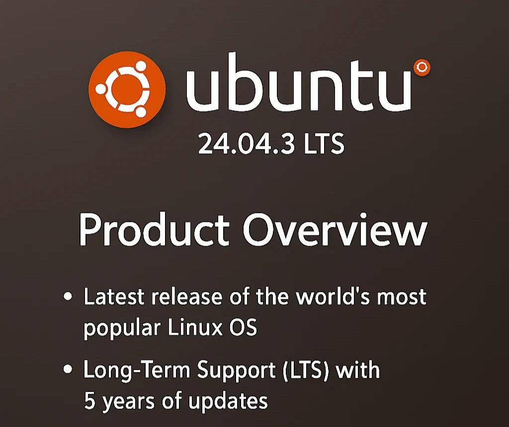 Ubuntu Linux 24.04.3 Latest 2026 Version BOOTABLE/LIVE DVD Disc US Shipping FL